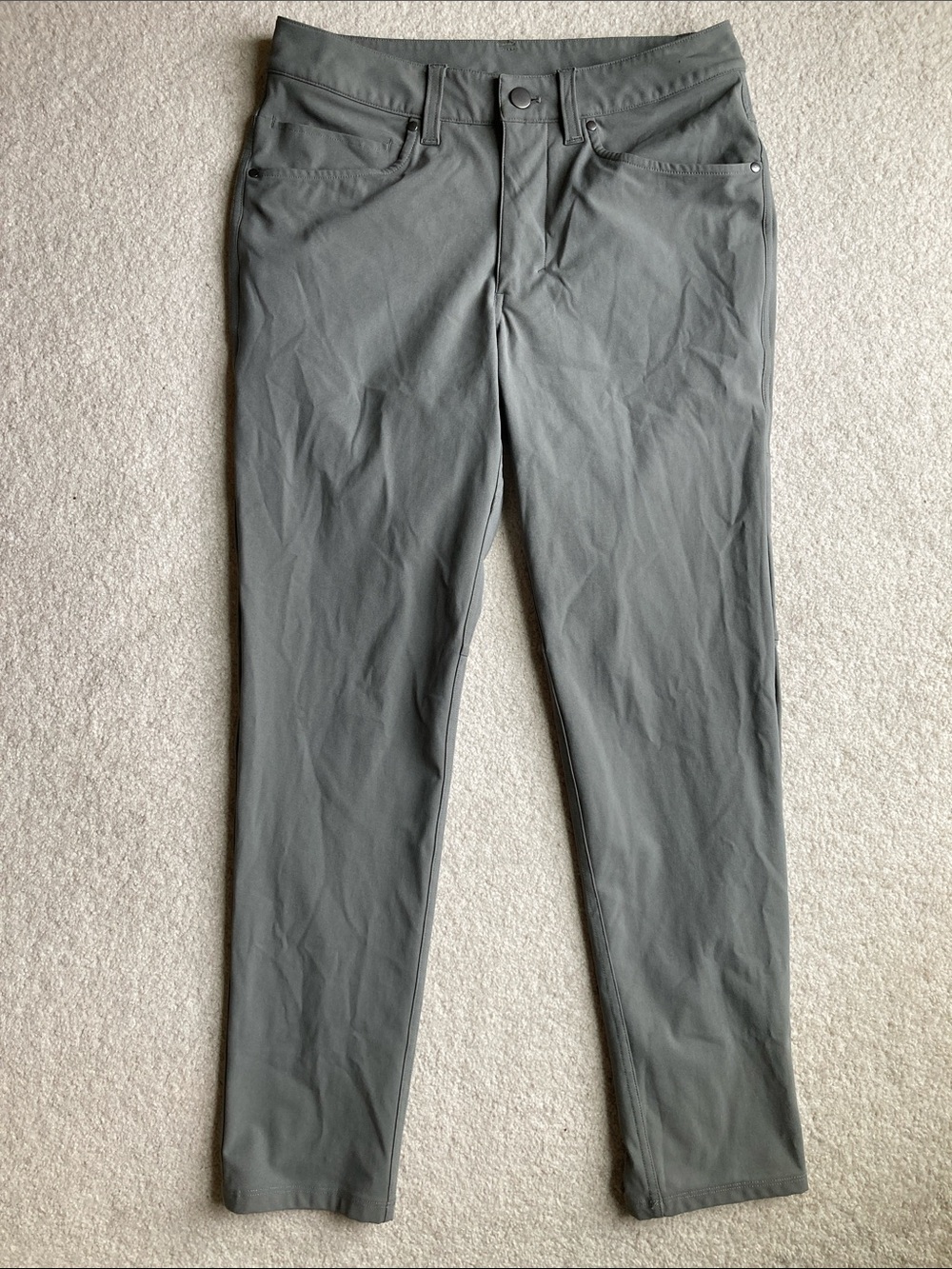 Lululemon M5AD8S ABC slim fit pants *warpstreme